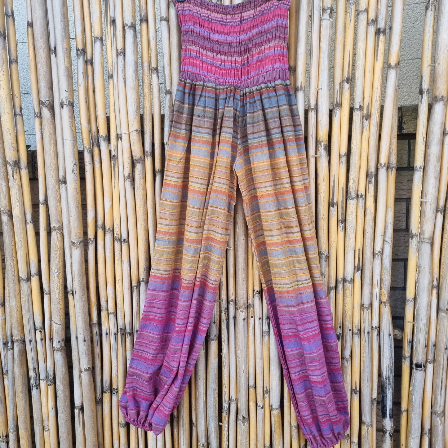 Poppy Pink Cotton Pants