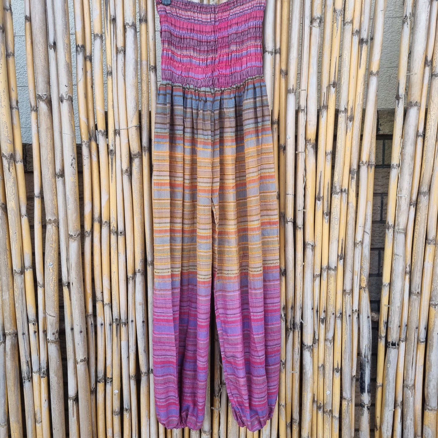 Poppy Pink Cotton Pants