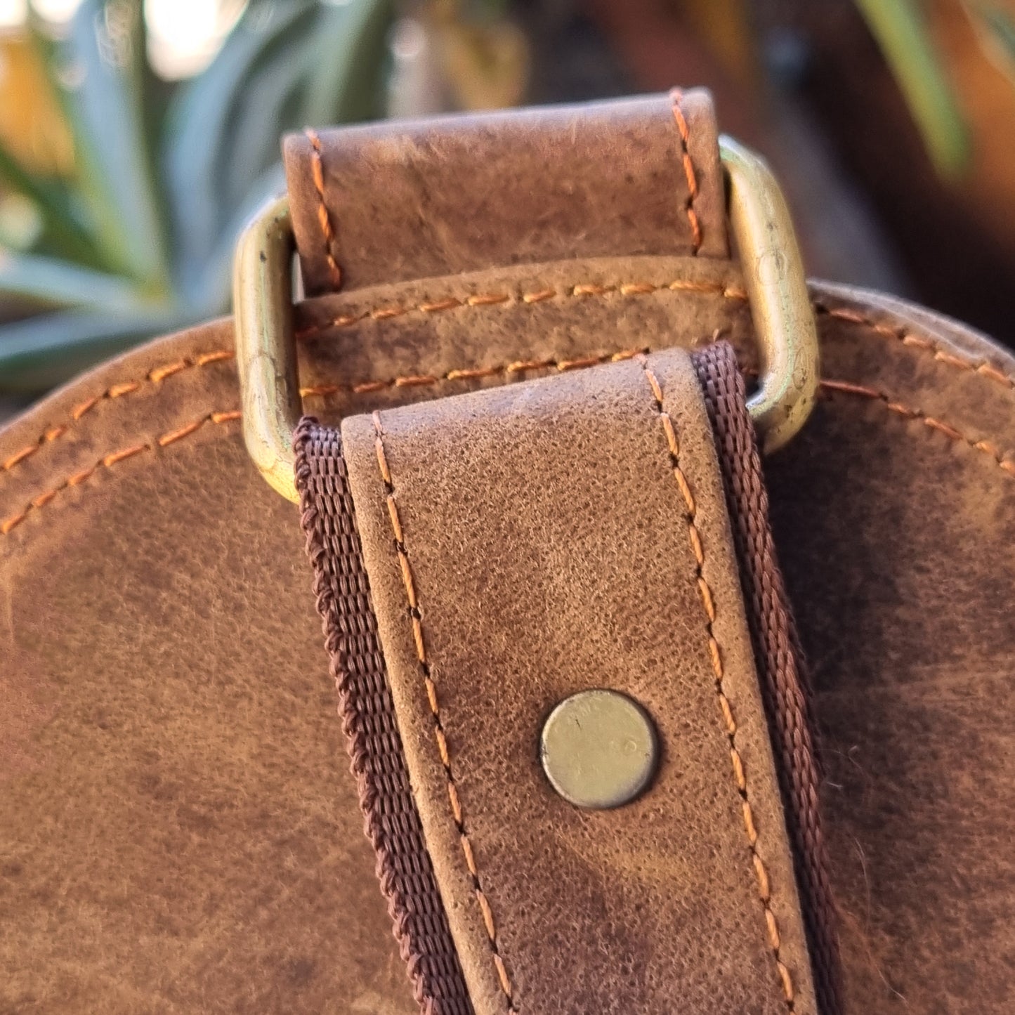 Leather Man Satchel