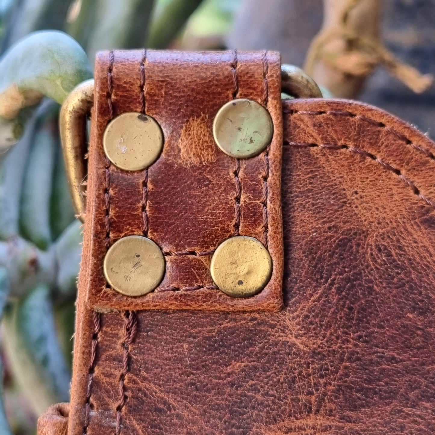 Leather Man Satchel