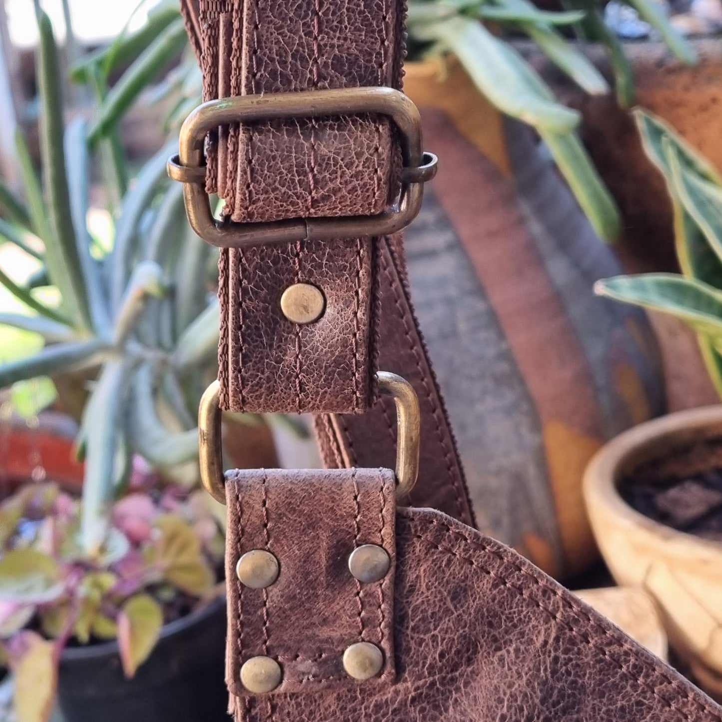 Leather Man Satchel