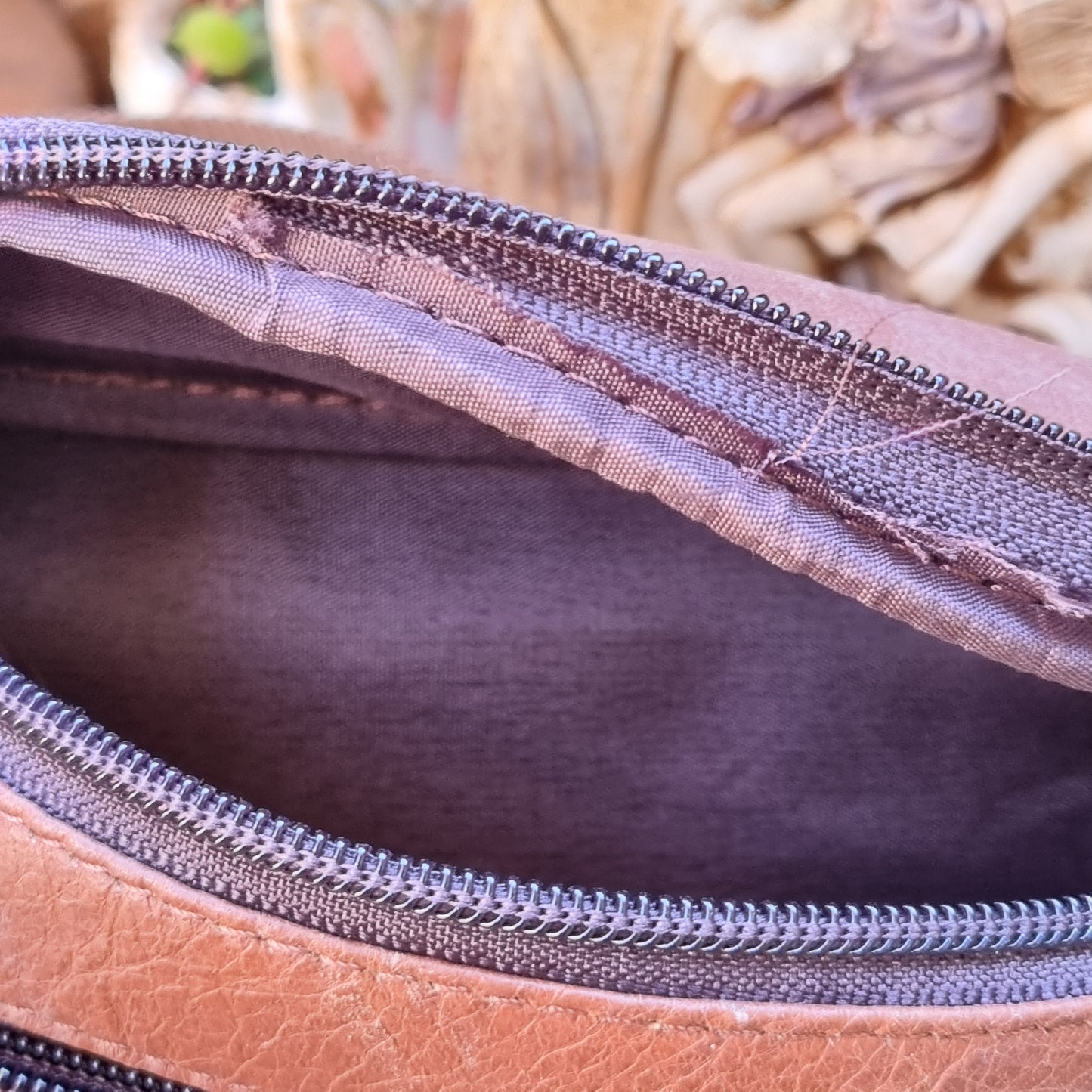 Leather Moonbag