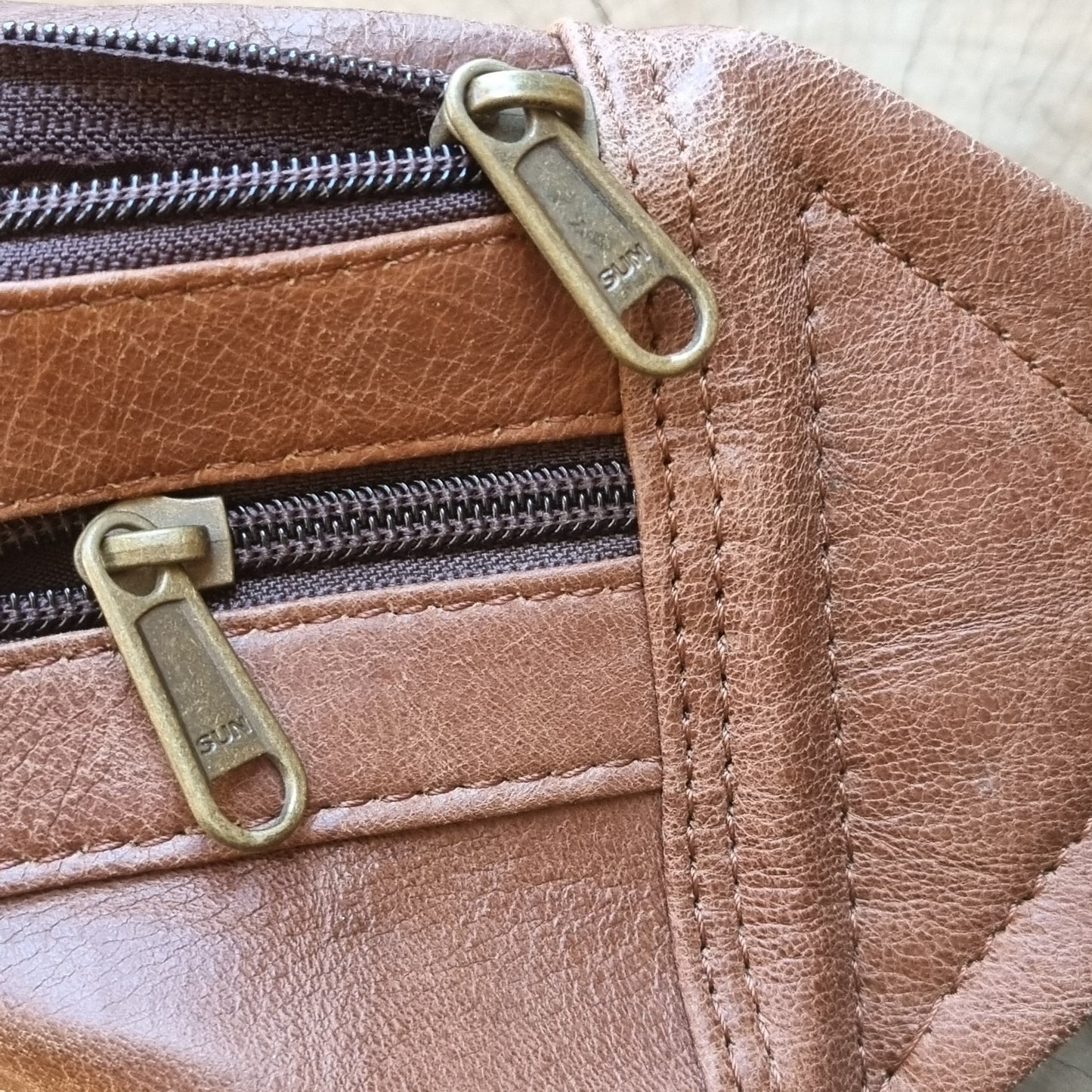Leather Moonbag