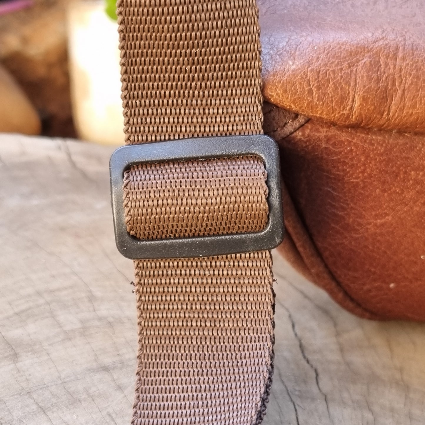 Leather Moonbag