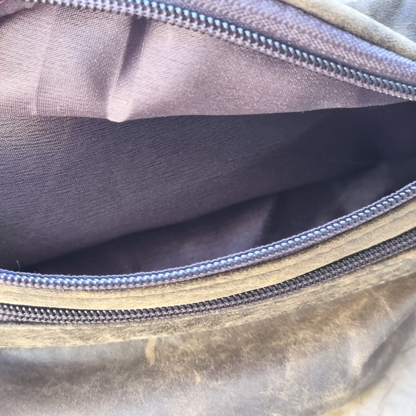 Leather Moonbag