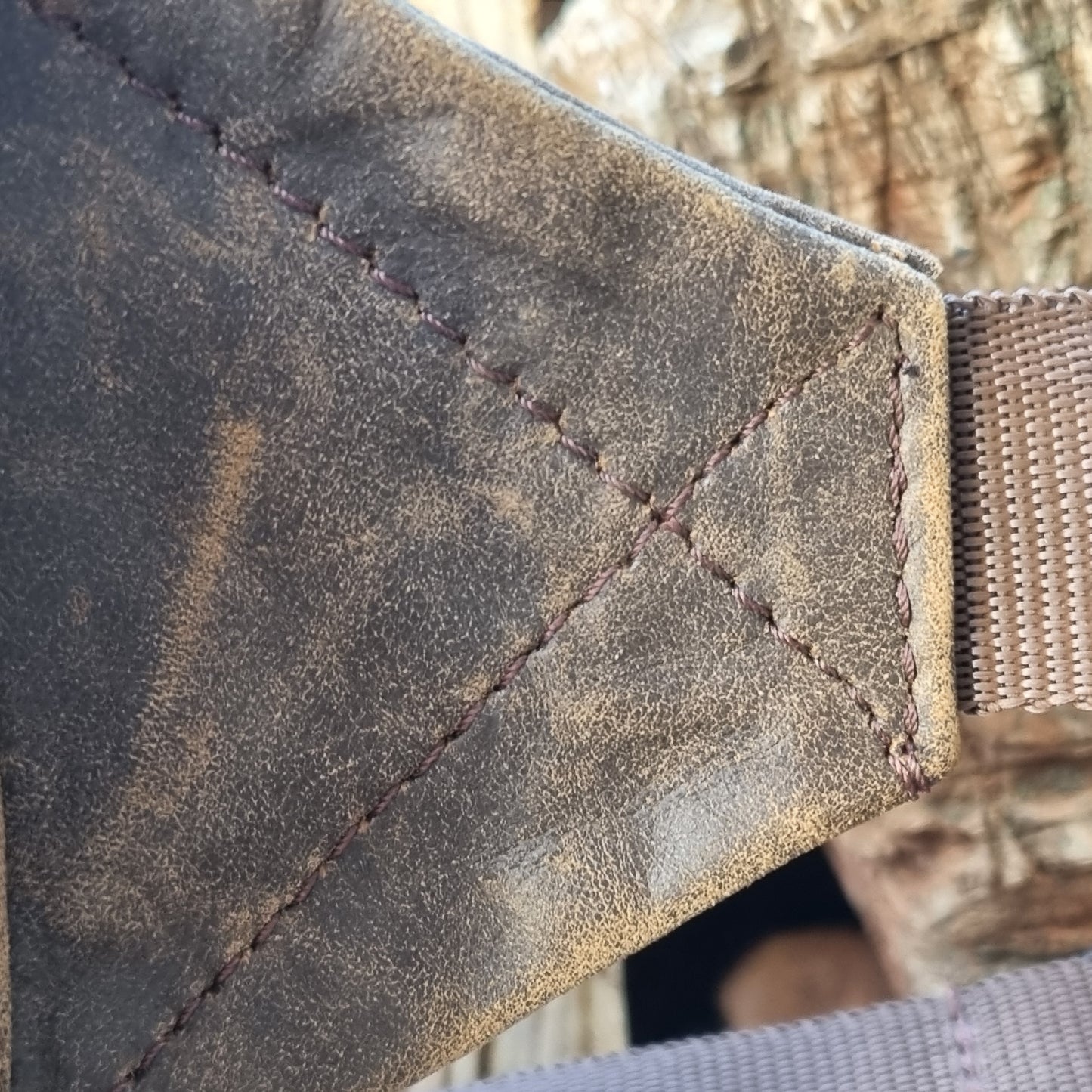 Leather Moonbag