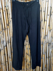 Cotton Plus Size Pants (Cream & Black)