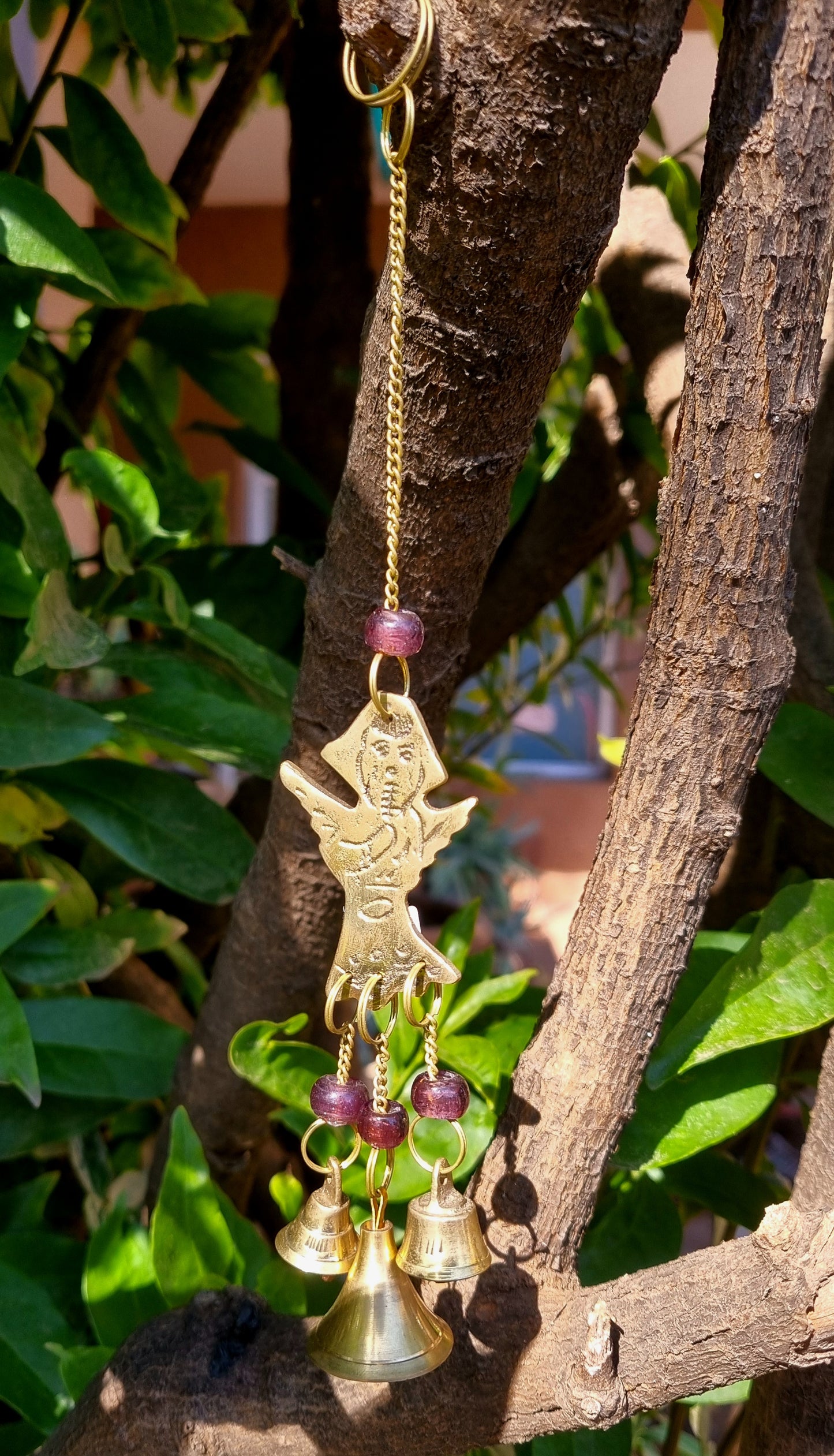 Angel Brass Bell Chime