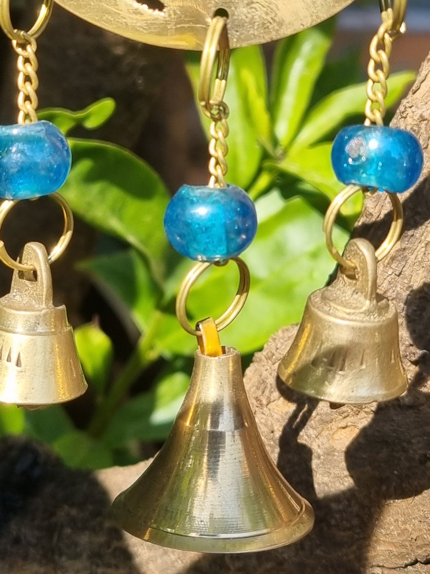 Moon Brass Bell Chime