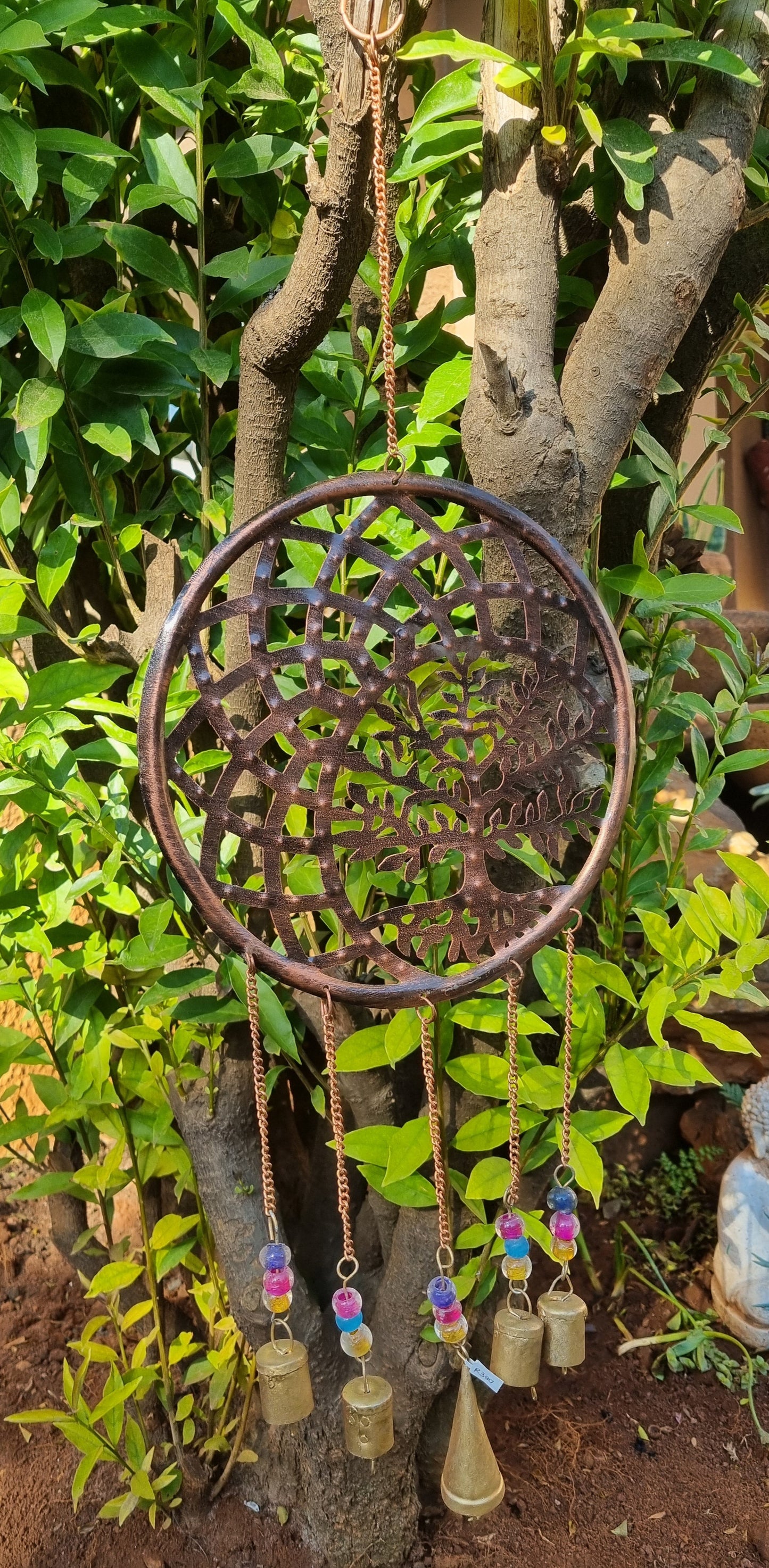 Tree Of Life Brass Bell Chime