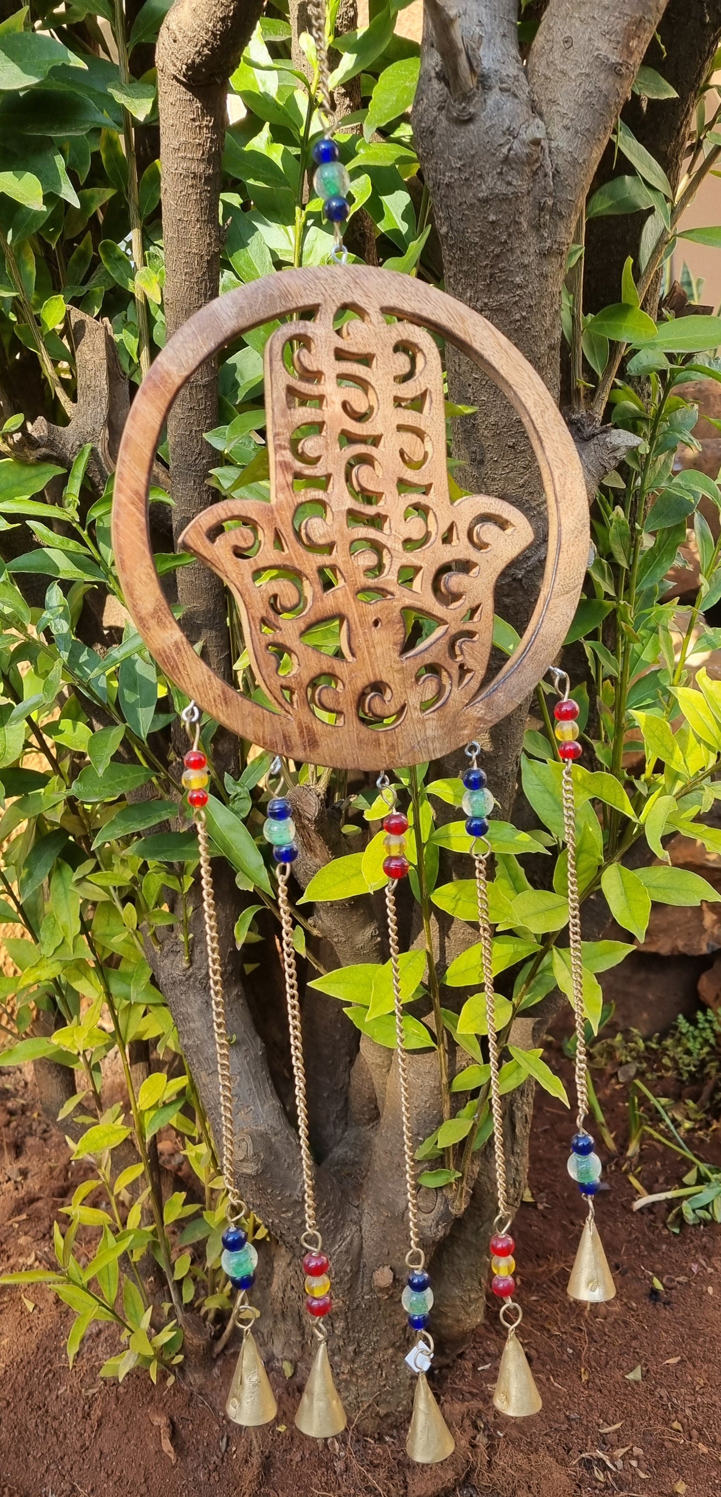 Hamsa Hand Bell Chimes