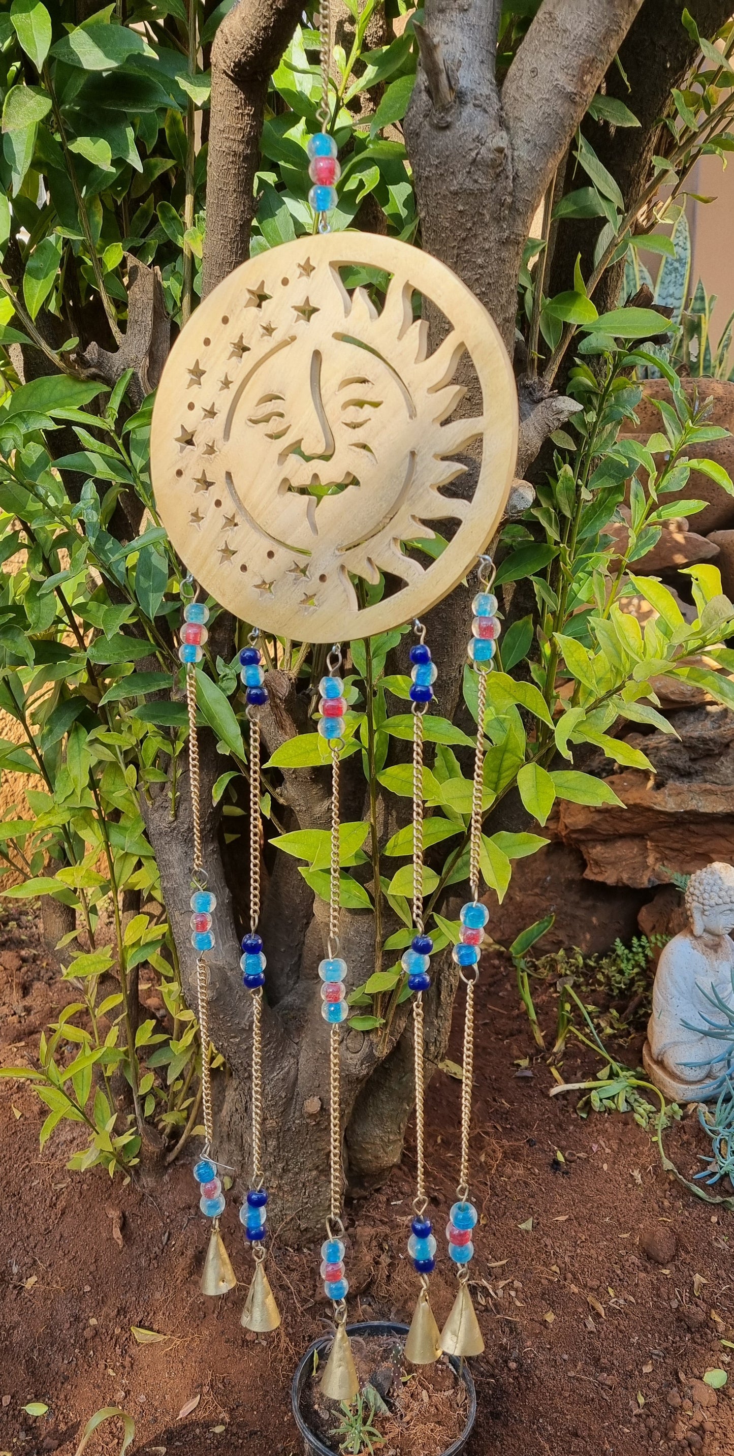 Sun & Stars Wind Chime
