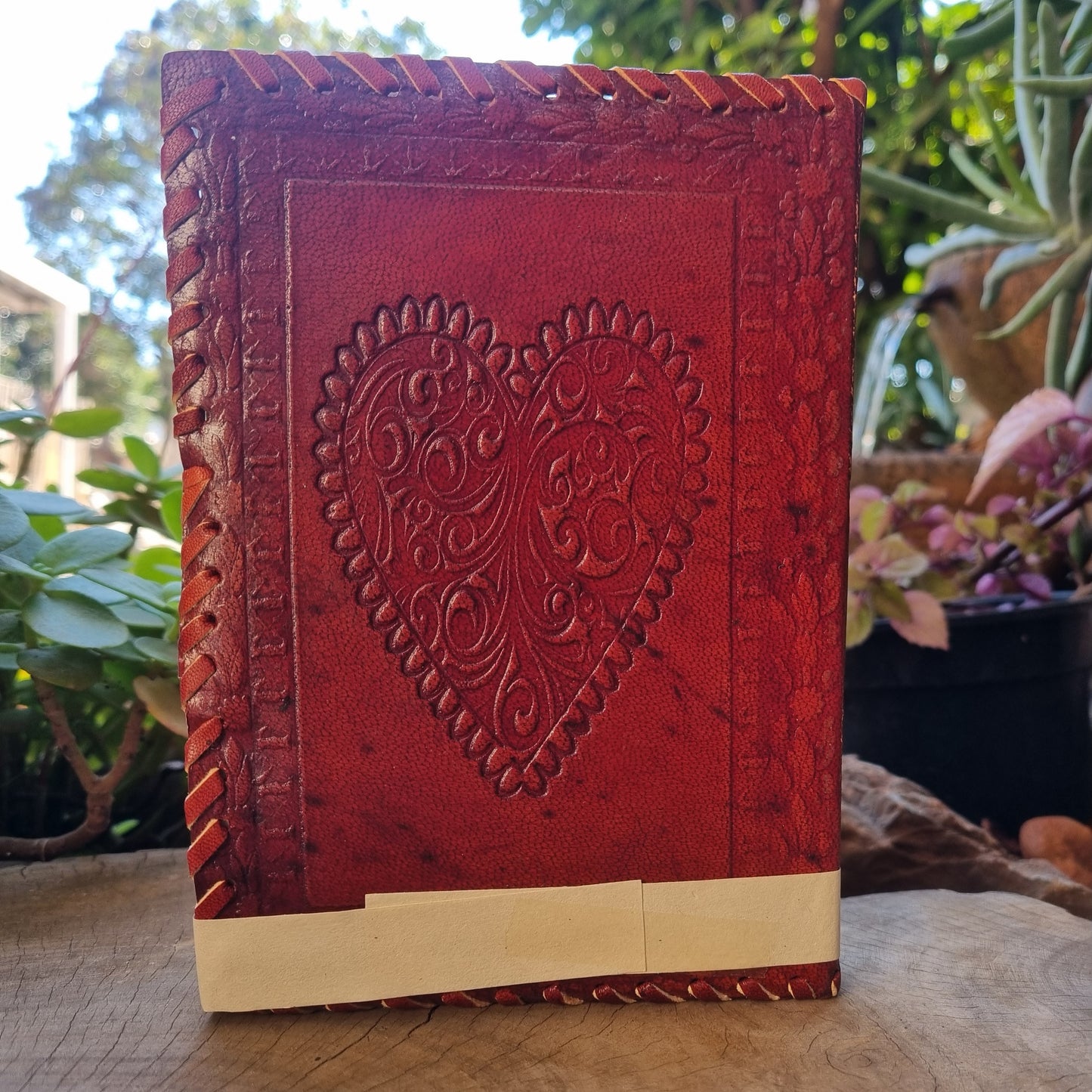Heart Leather Journal