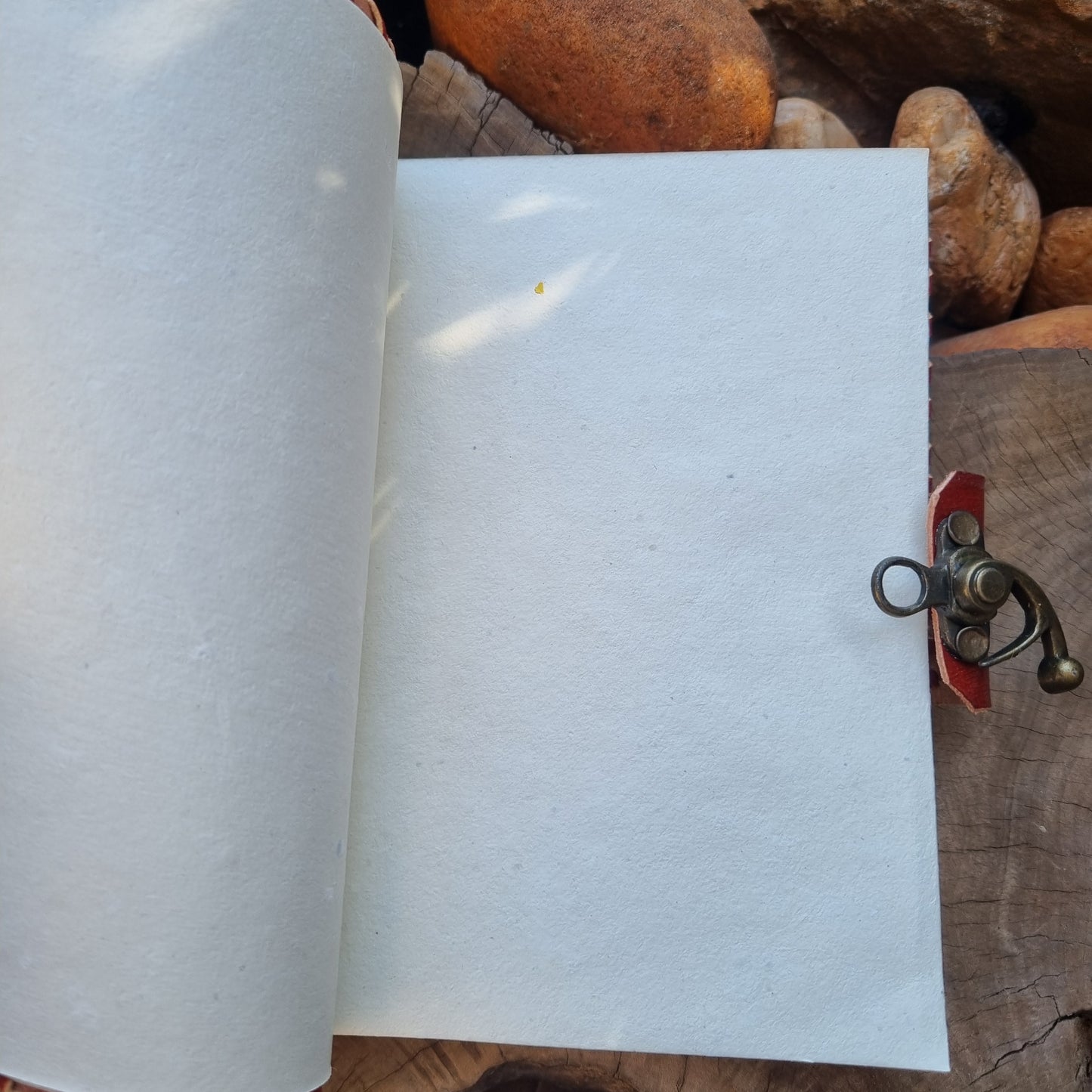 Malachite Leather Journal