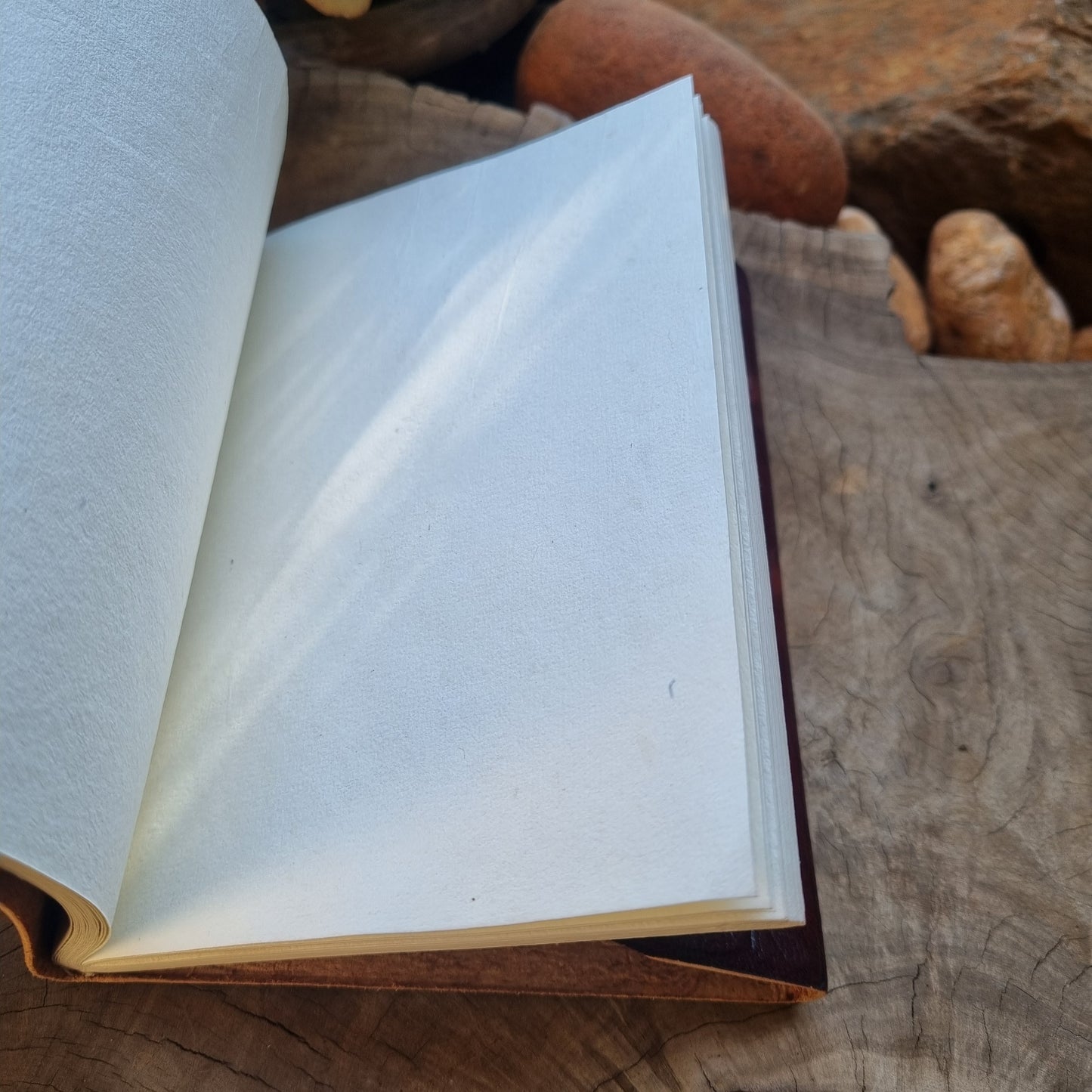 Flower Of Life Leather Journal