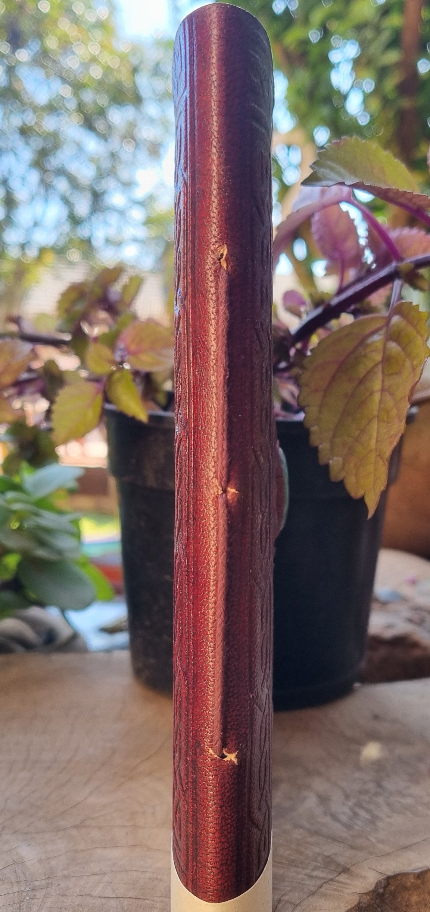 Malachite Leather Journal