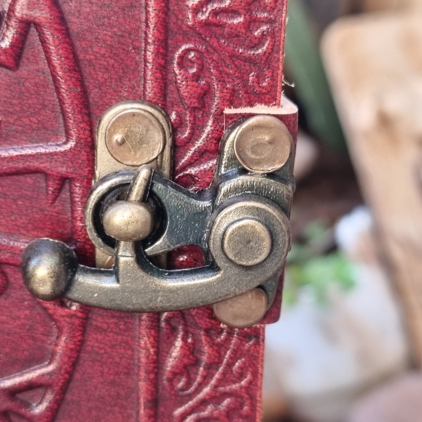 Norse Compass Leather Journal