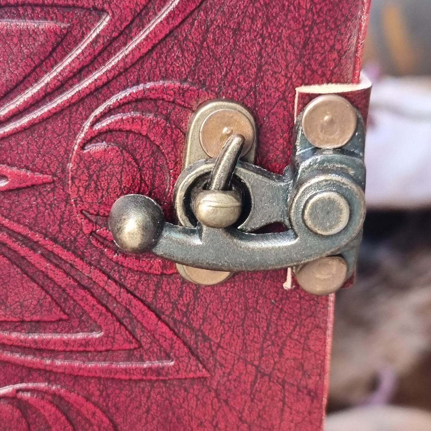 Mandala Leather Journal