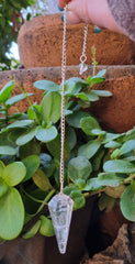 Clear Quartz Pendulum