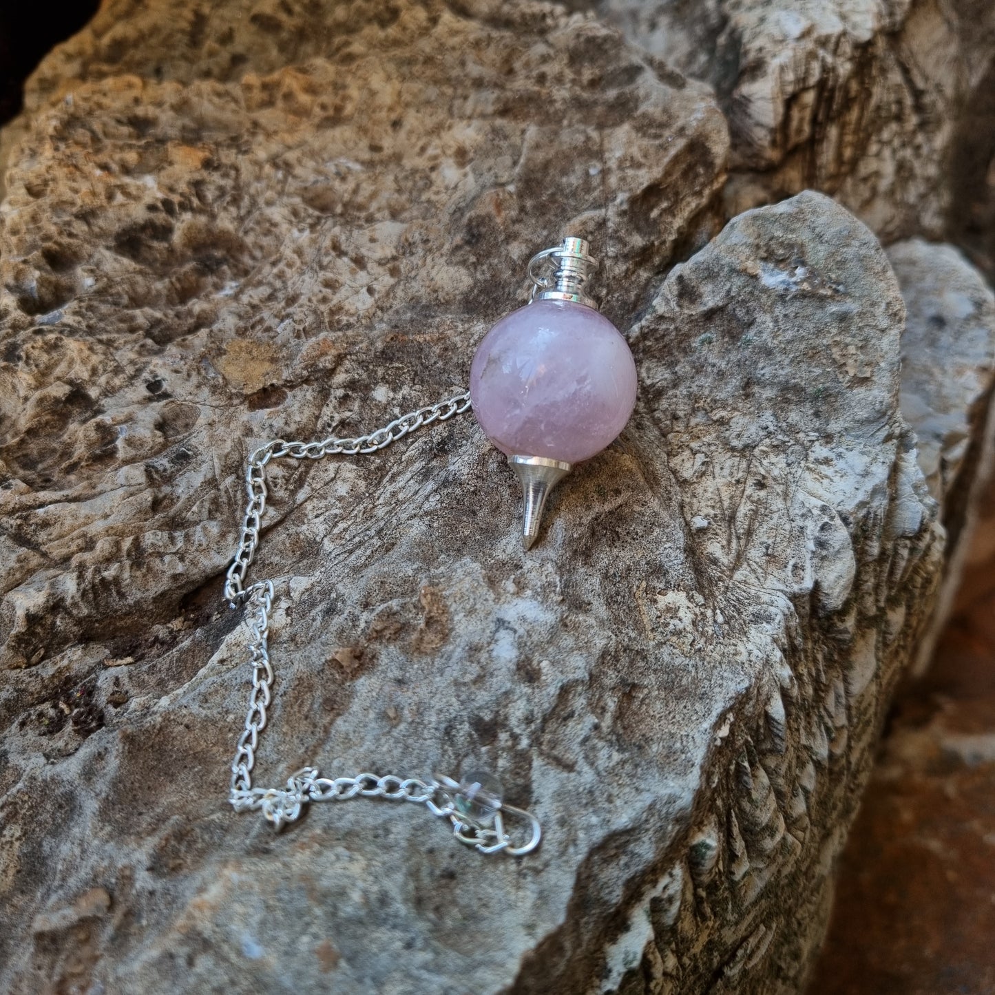 Rose Quartz Pendulum