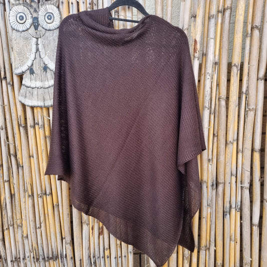Cacao Knitted Shawl
