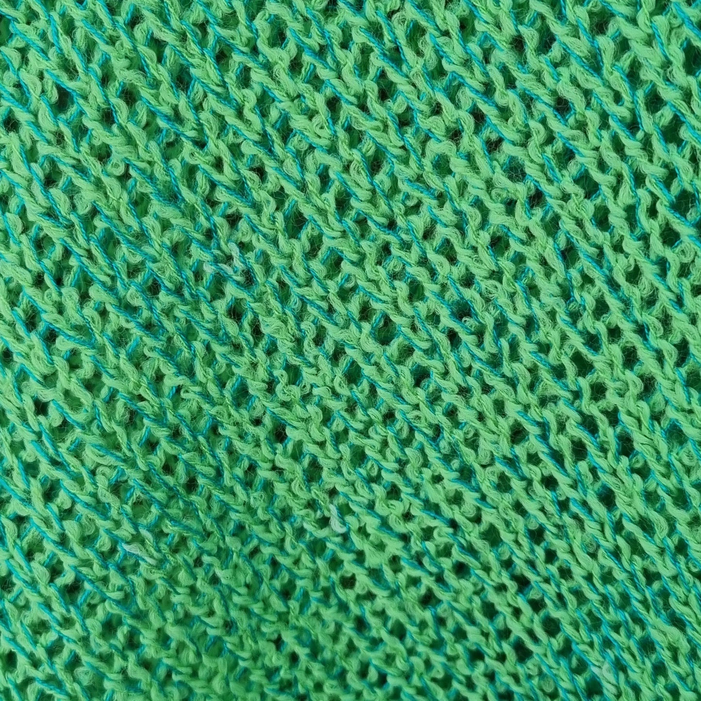 Lime Light Knitted Shawl