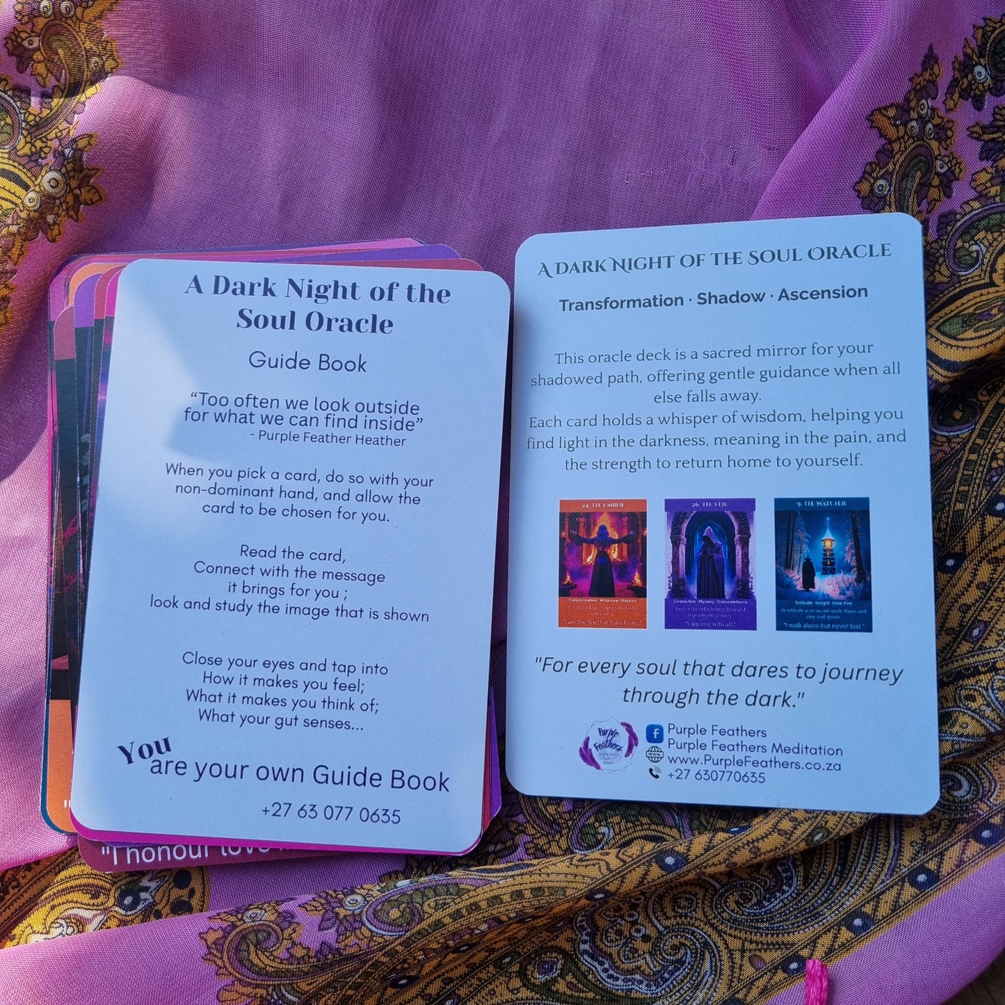 Dark Night of The Soul Oracle Deck