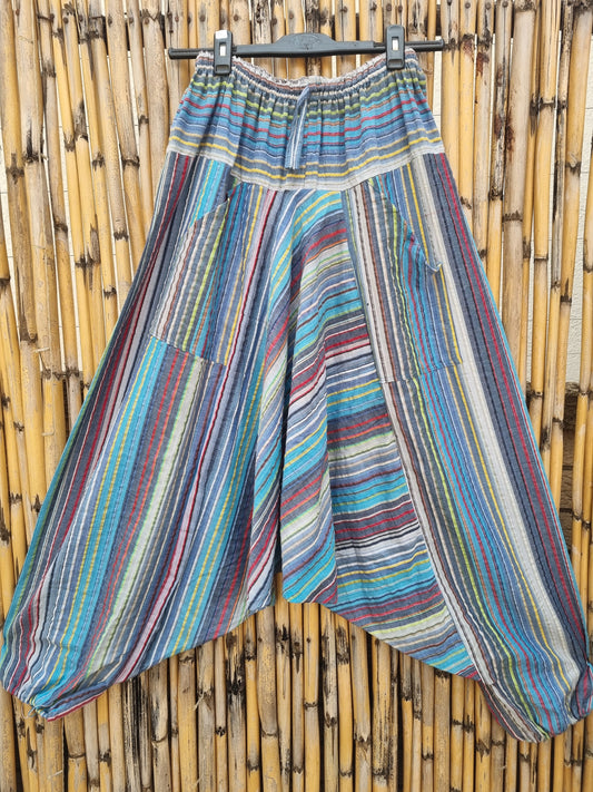Cotton Harem Pants