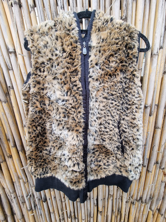 Leopard Love Bespoke Sleeveless Coat