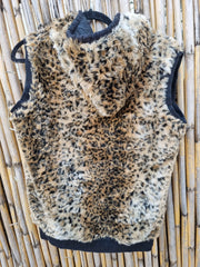 Leopard Love Bespoke Sleeveless Coat
