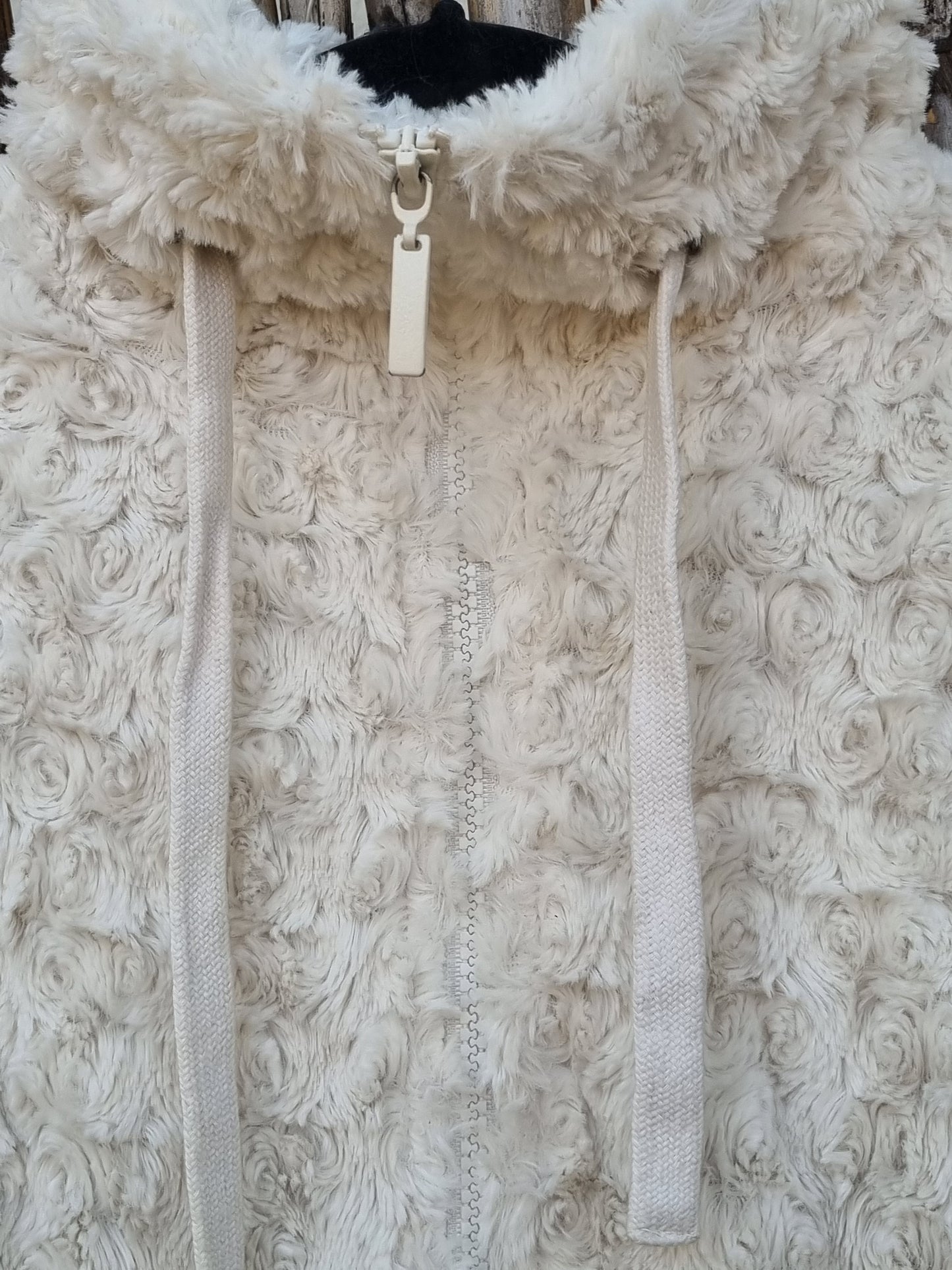 Snow Fall Bespoke Sleeveless Coat