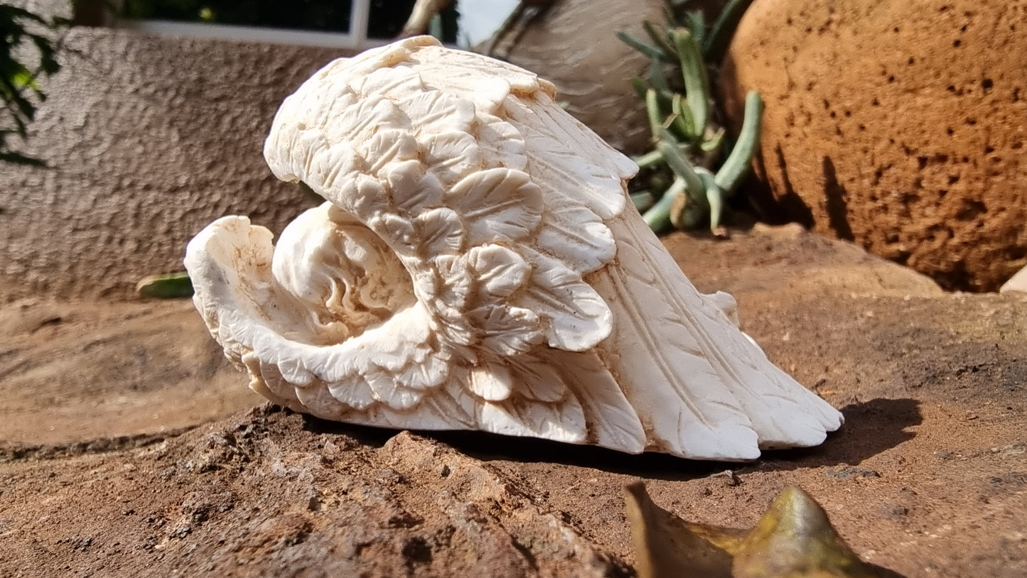 Resting Angel Statue