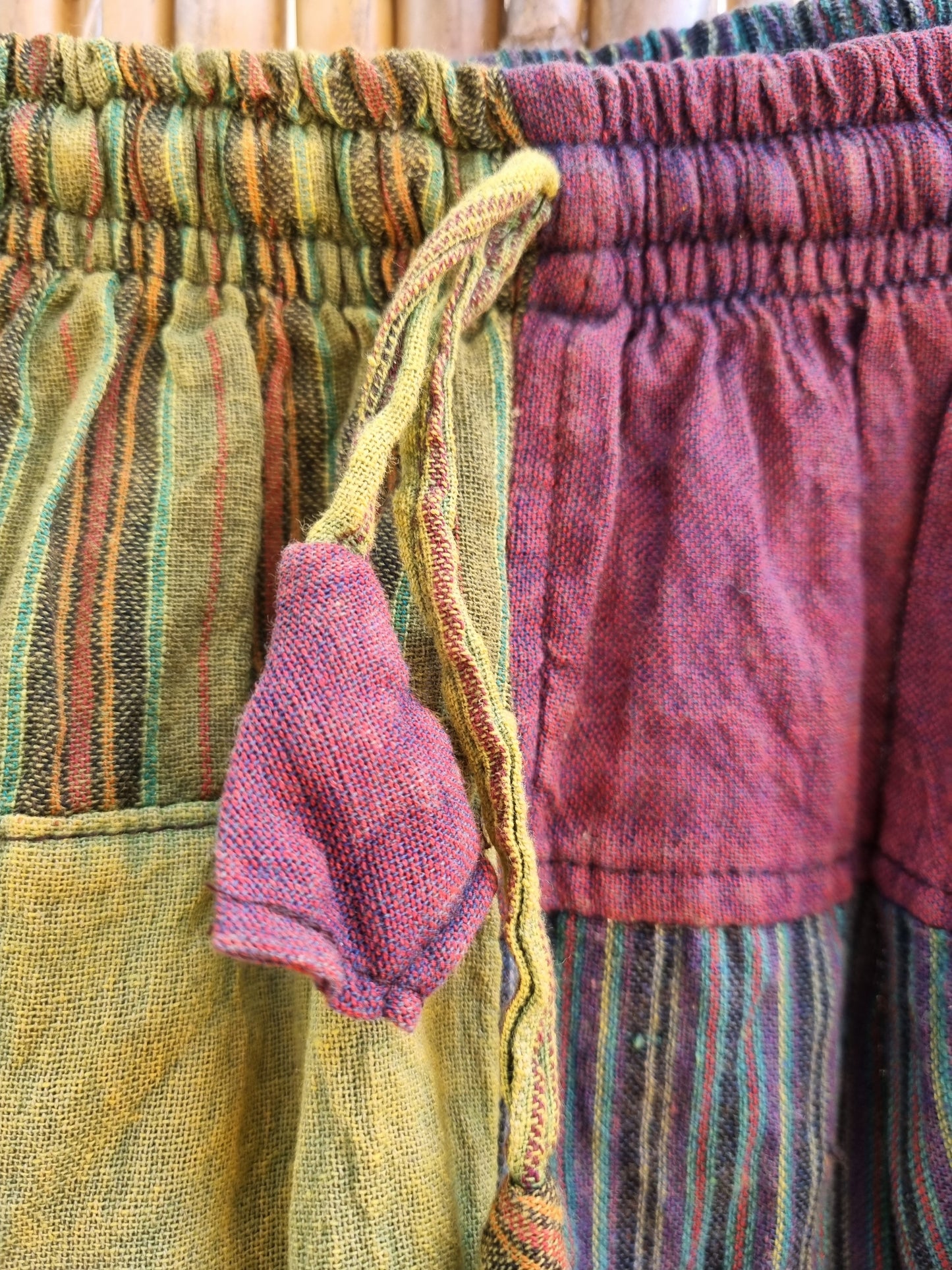 Prairie Cotton Patchwork Pants (XXL)