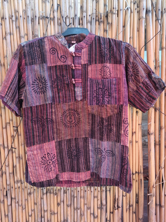 Patchwork Cotton Top (Small)