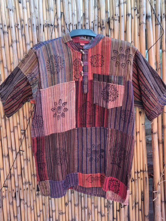 Patchwork Cotton Top (Medium)