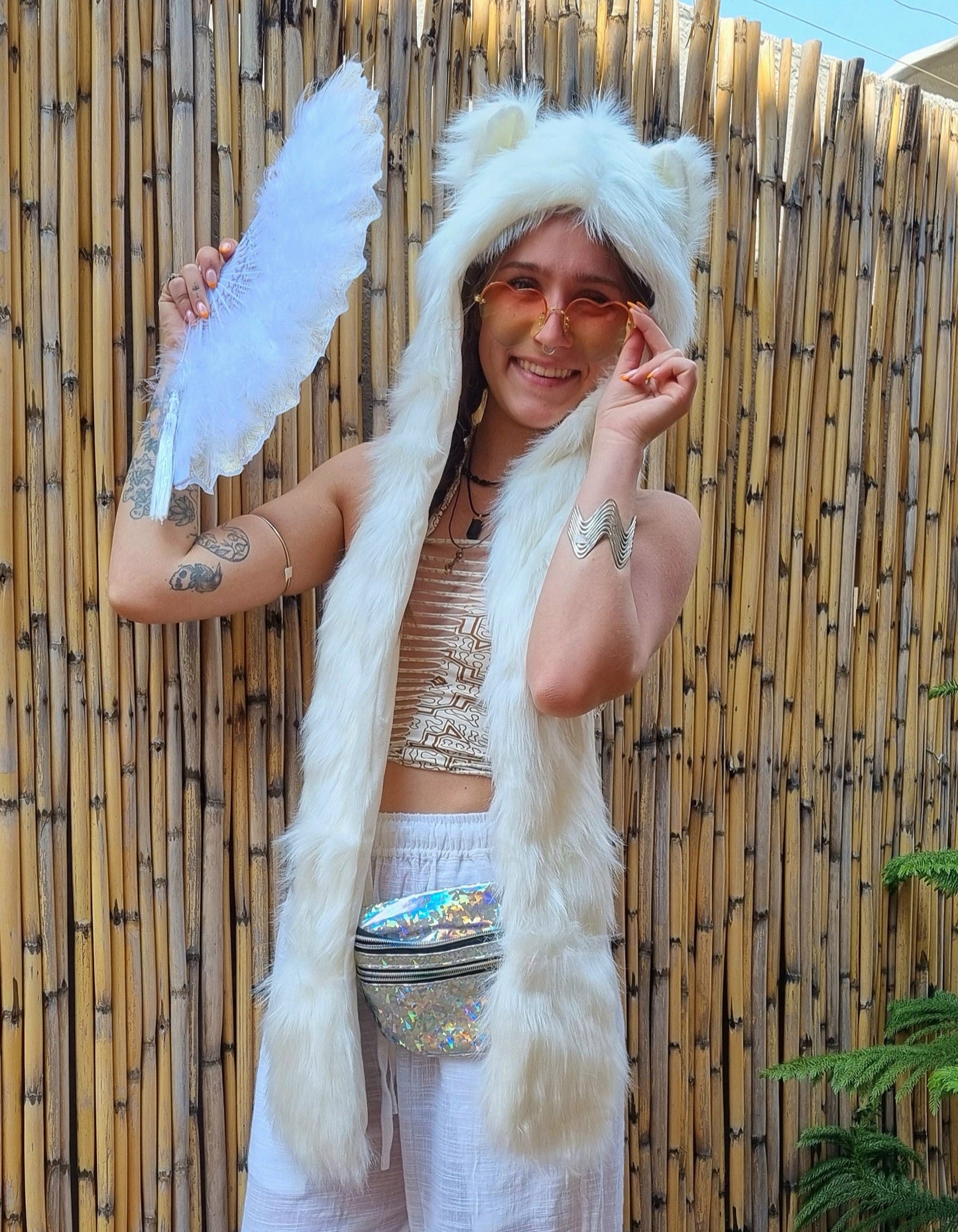 LED Faux Fur Spirit Hat