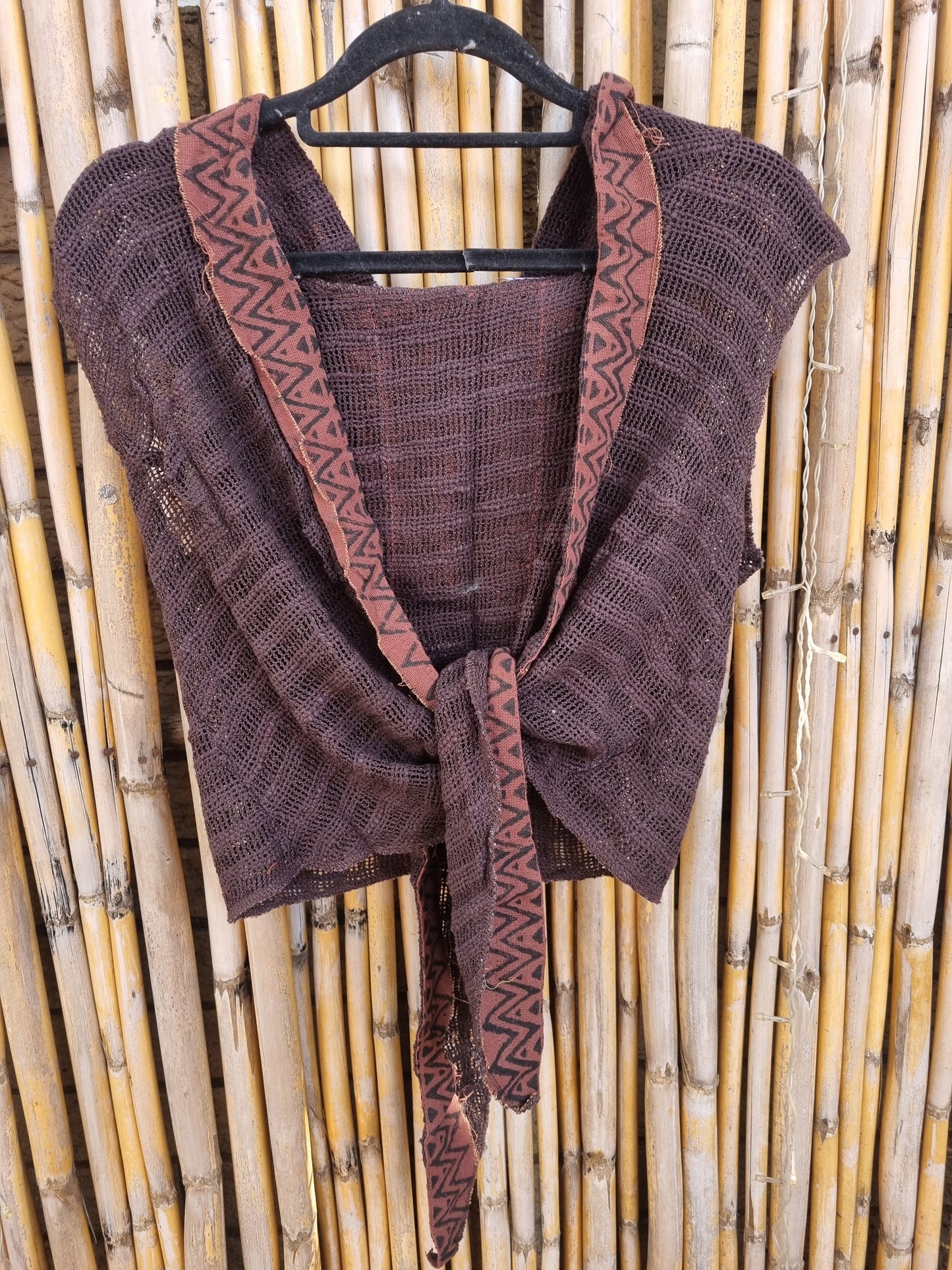 Oak Cotton Tie Top