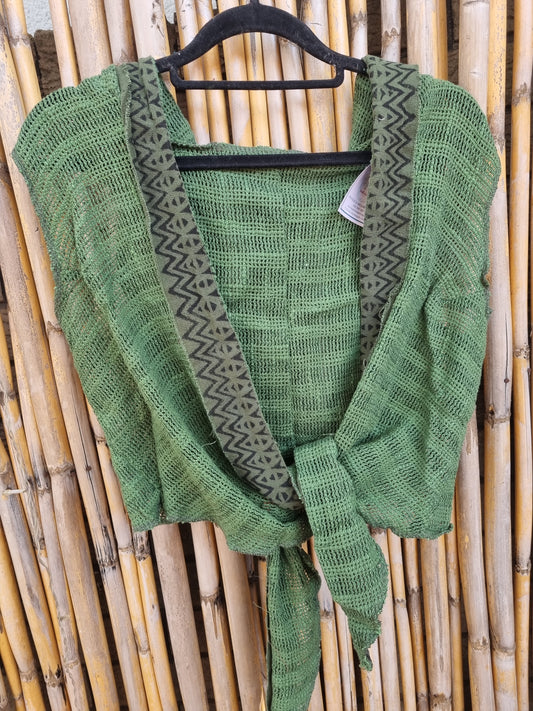 Druid Cotton Tie Top