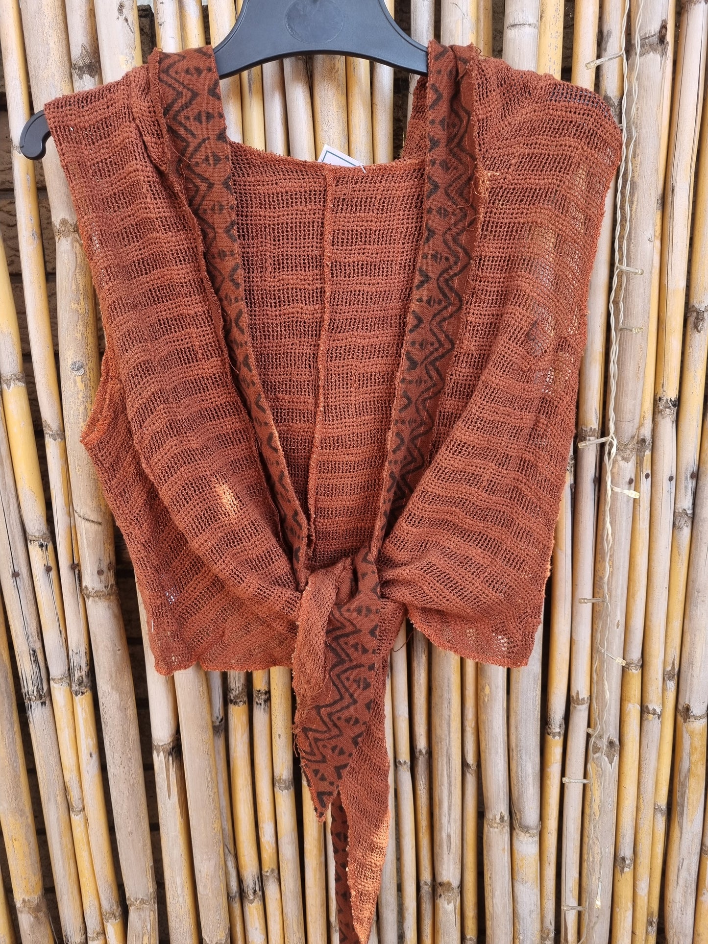 Dusk Cotton Tie Top