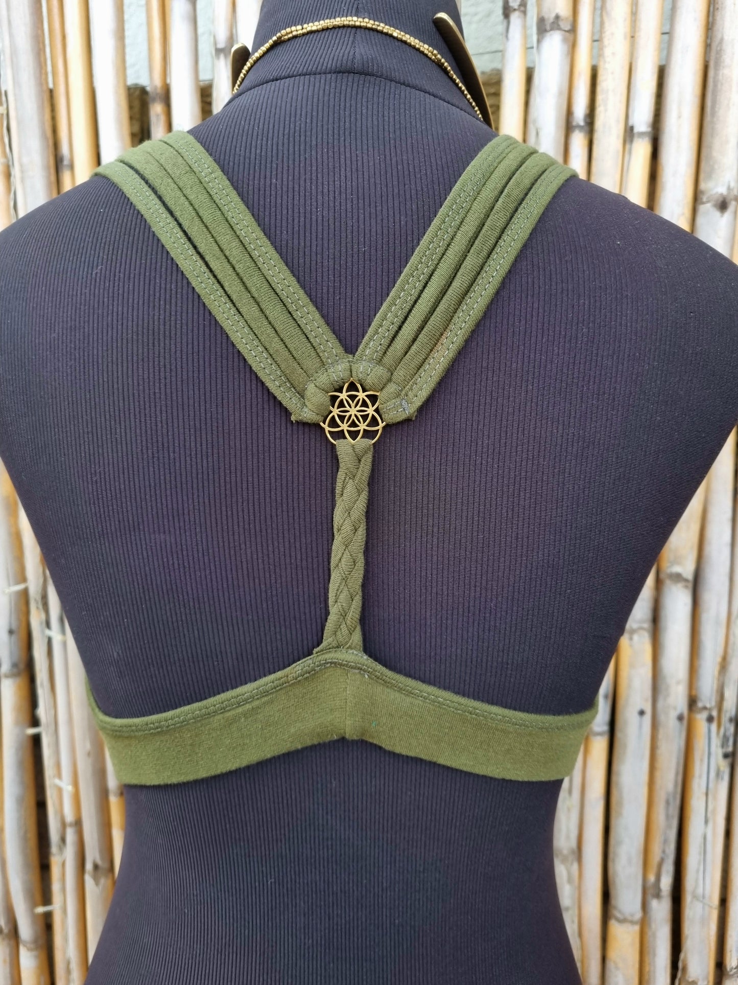 Olive Branch Yoga Top