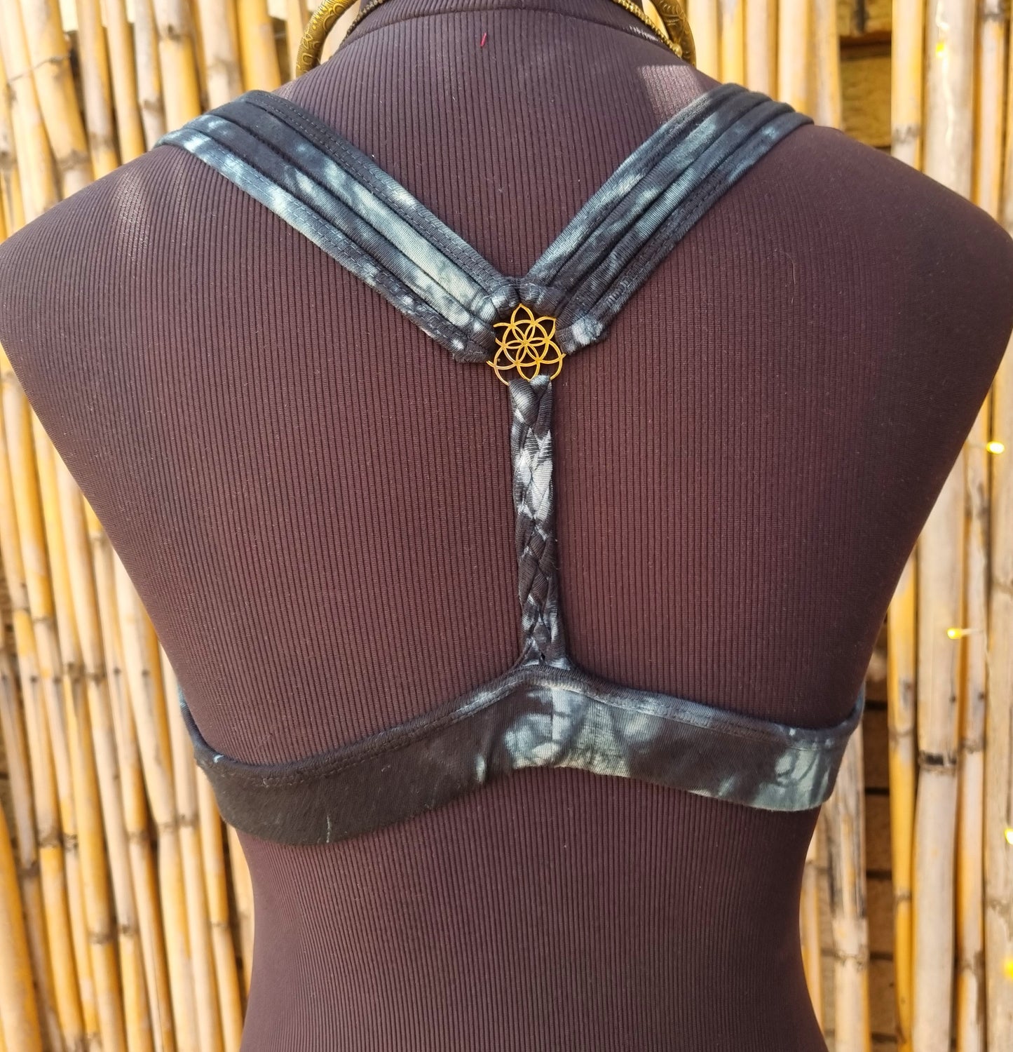 Dark Ocean Yoga Top