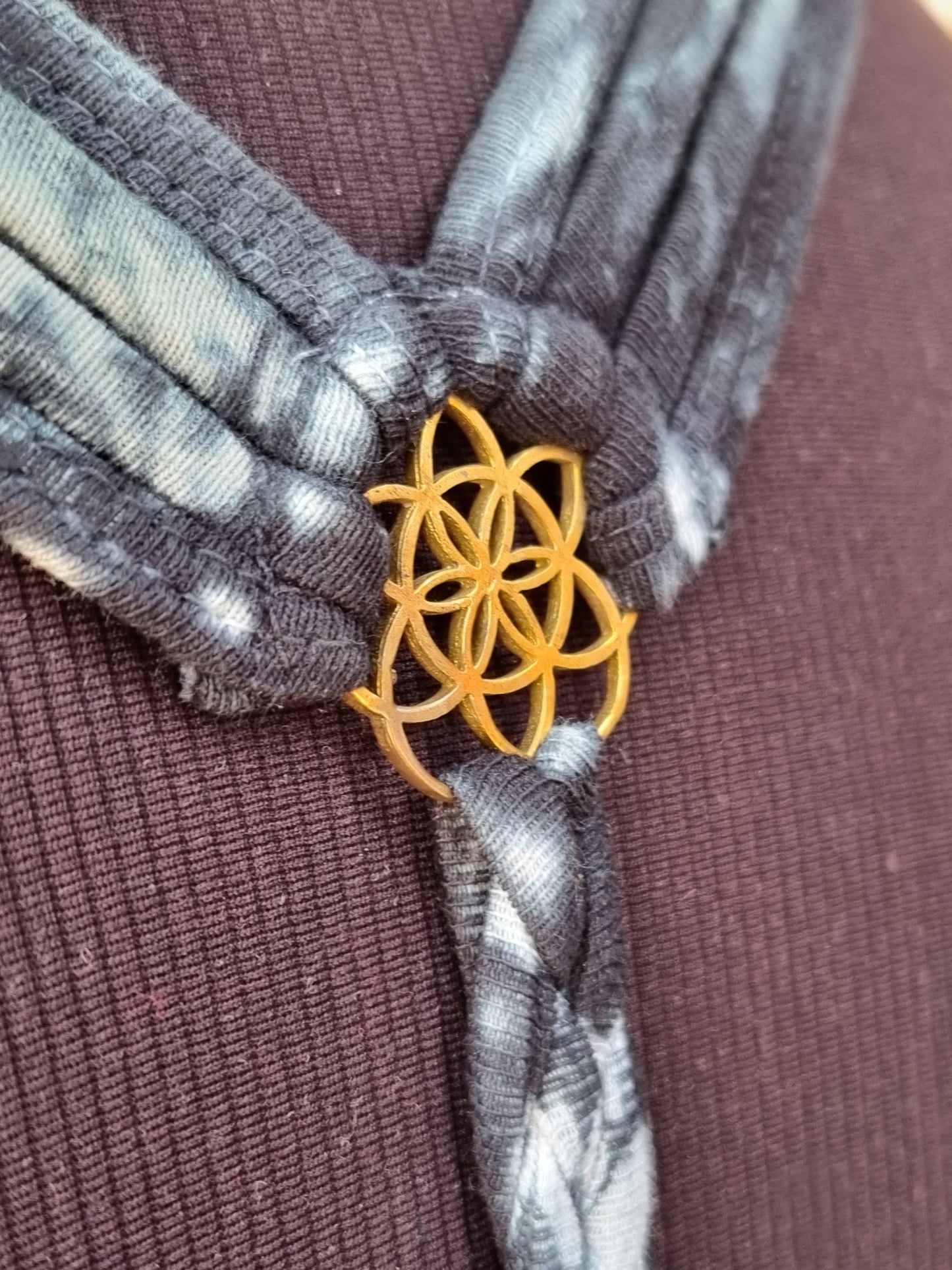 Dark Ocean Yoga Top