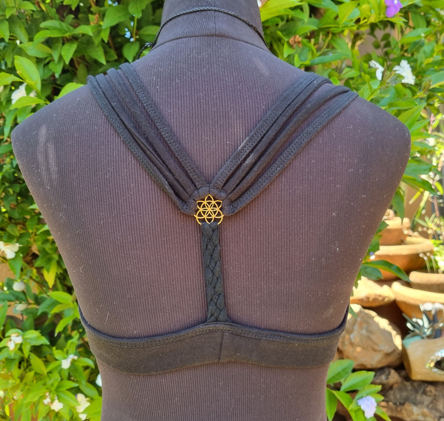 Onyx Yoga Top