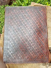 XL Crystal Leather Journal (33CM X 26CM)