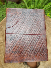 XL Crystal Leather Journal (33CM X 26CM)