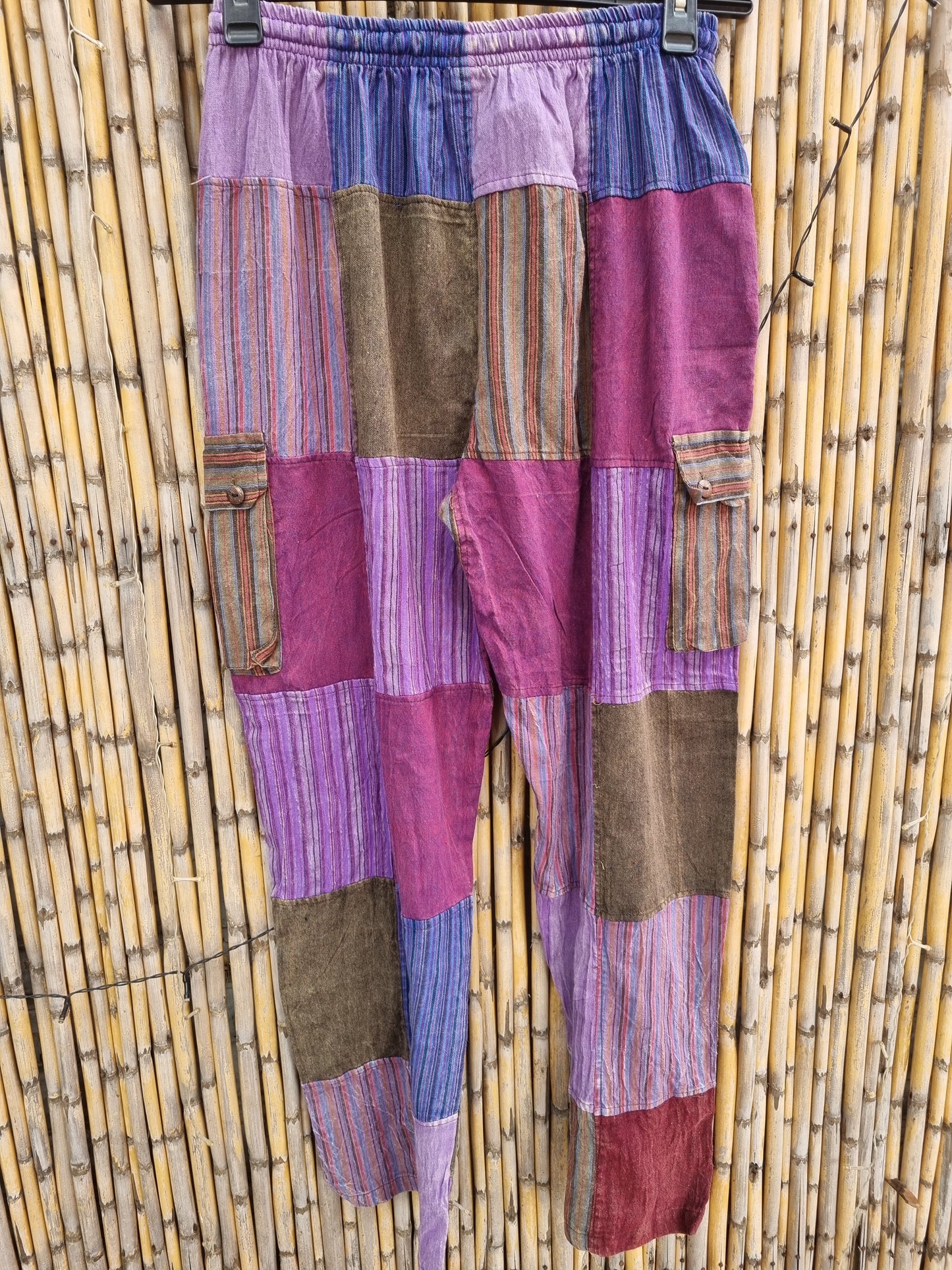 Baiana Cotton Patchwork Pants (XXXL)