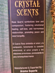 Rose Quartz Smudge Kit
