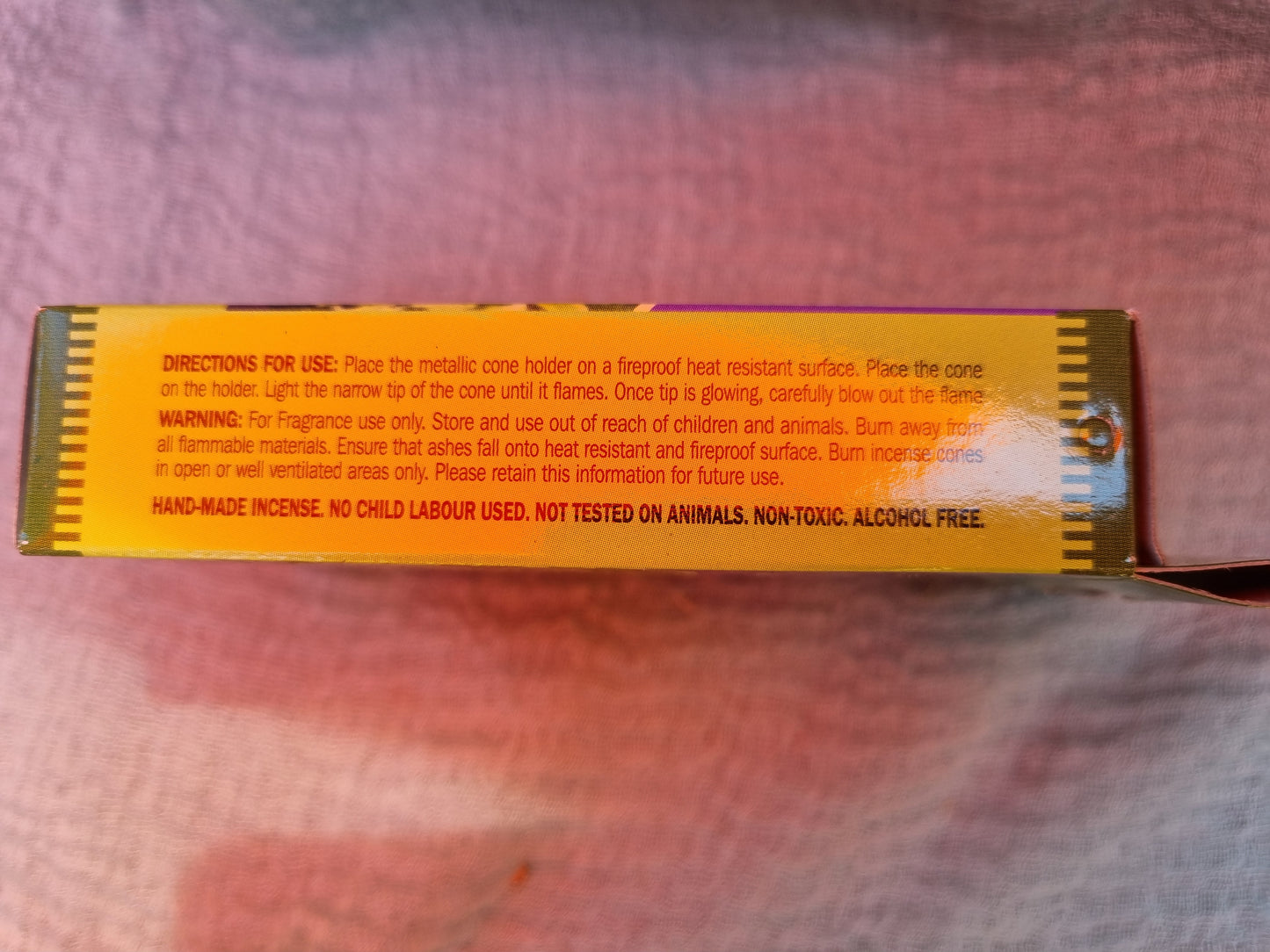 Tulasi Citronella Incense Cones