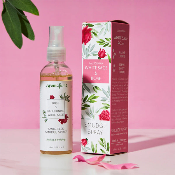 Aromafume White sage and Rose Smudge Spray