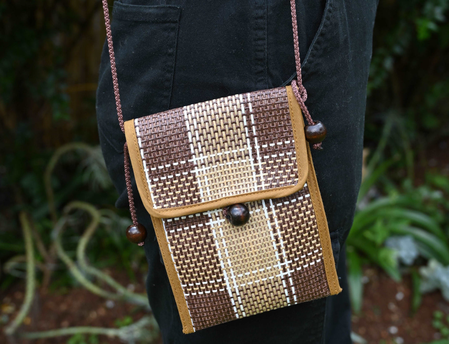 Bamboo Sling Bag